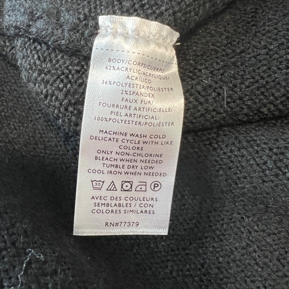 Ann Taylor Factory Petite NEW Crew Neck Pullover Poncho/Sweater - Picture 15 of 15